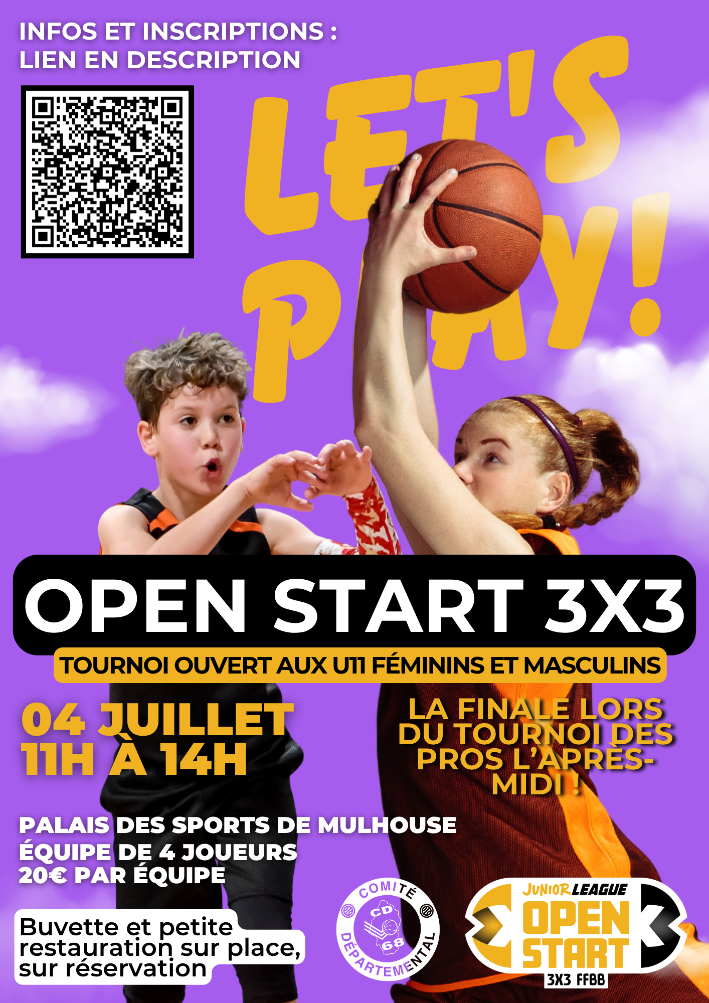 Open Start 3×3 U11 : à vos équipes, prêts, jouez !