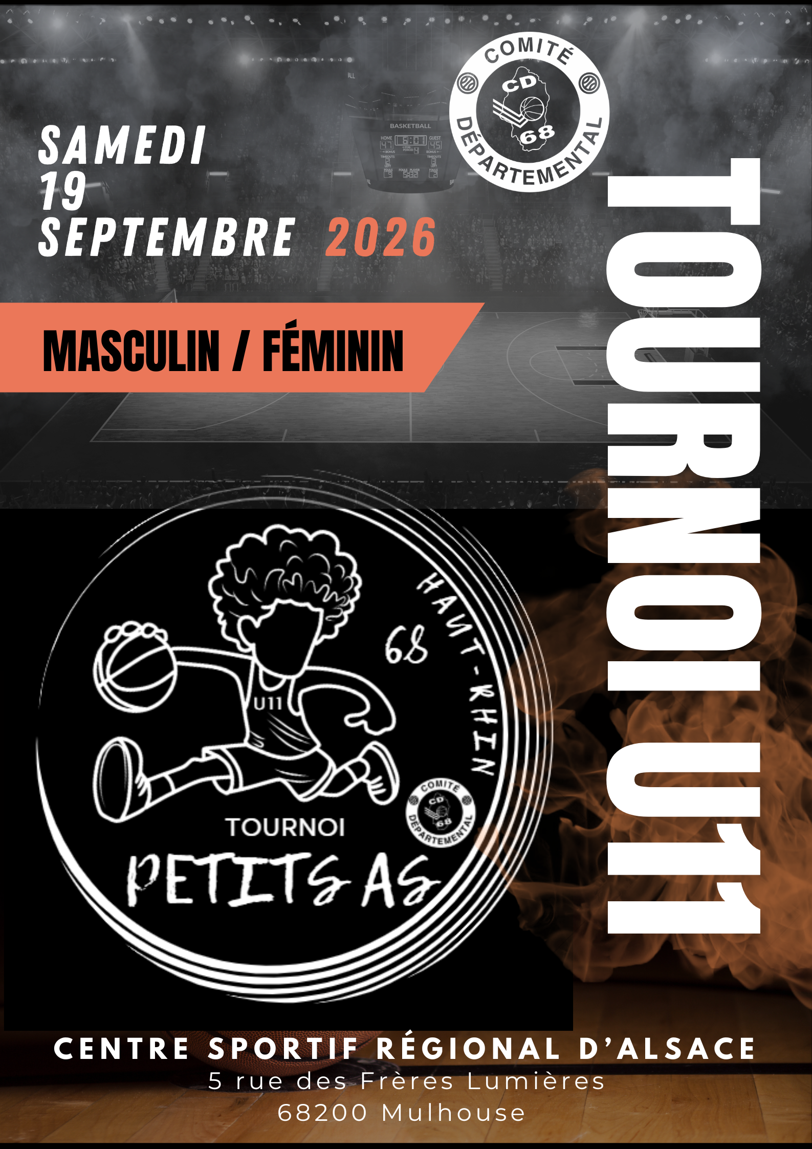 Tournoi des Petits As U11 : une journée de basket pour lancer la saison !